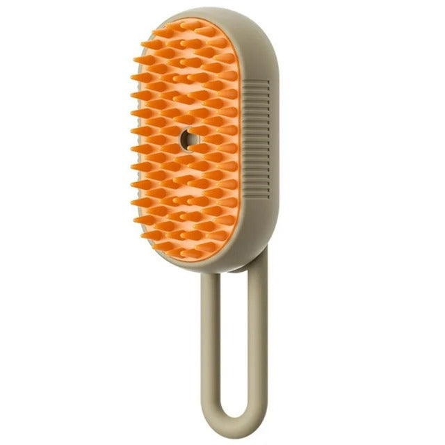 3-in-1 Electric Steam Pet Brush for Cats & Dogs