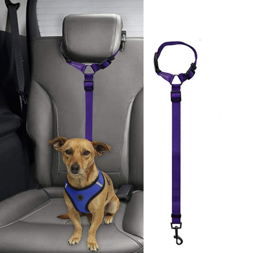 Adjustable Car Seat Belt Leash for Dogs & Cats