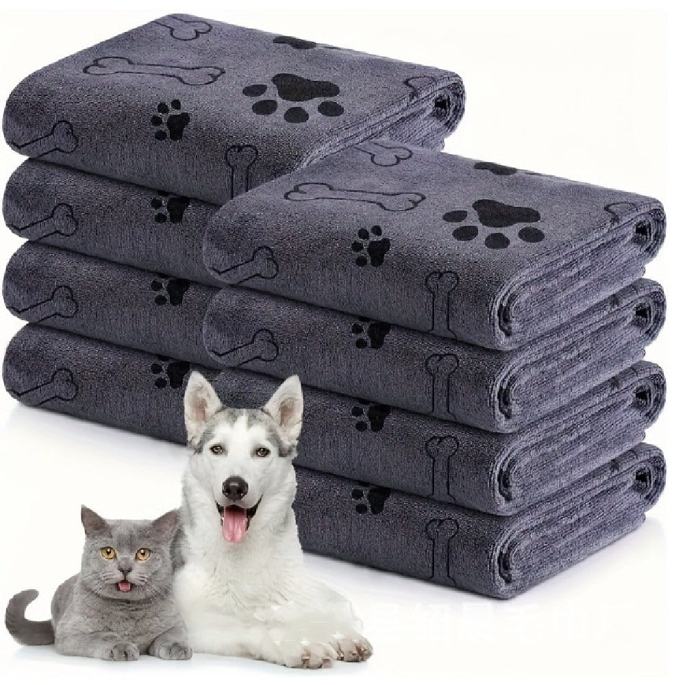 Premium Fade-Resistant Microfiber Towel for Pets