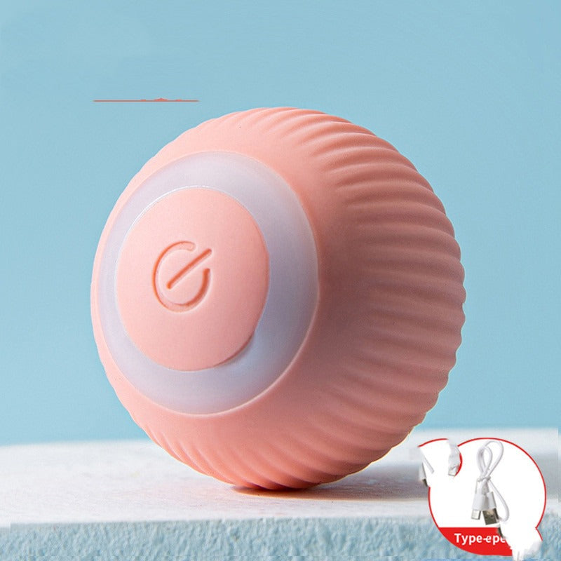 USB Rechargeable Electric Pet Toy, Rolling Ball