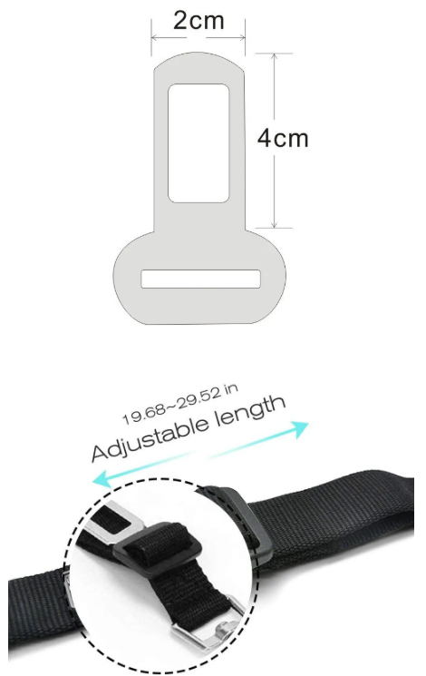 Retractable Car Seatbelt for Dogs