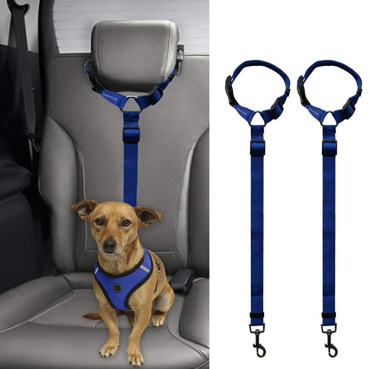 Adjustable Car Seat Belt Leash for Dogs & Cats