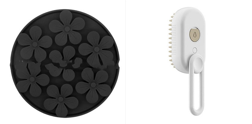 3-in-1 Electric Steam Pet Brush for Cats & Dogs