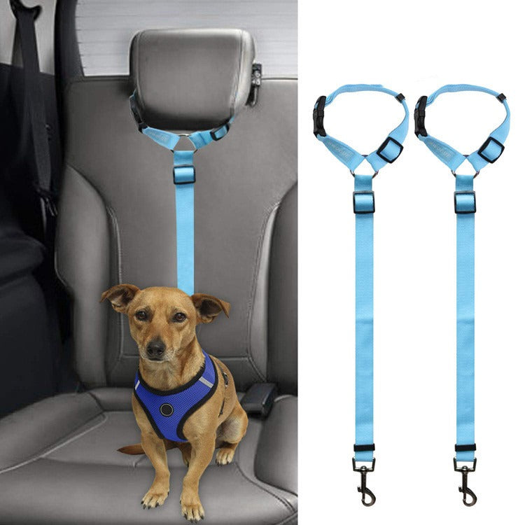 Adjustable Car Seat Belt Leash for Dogs & Cats