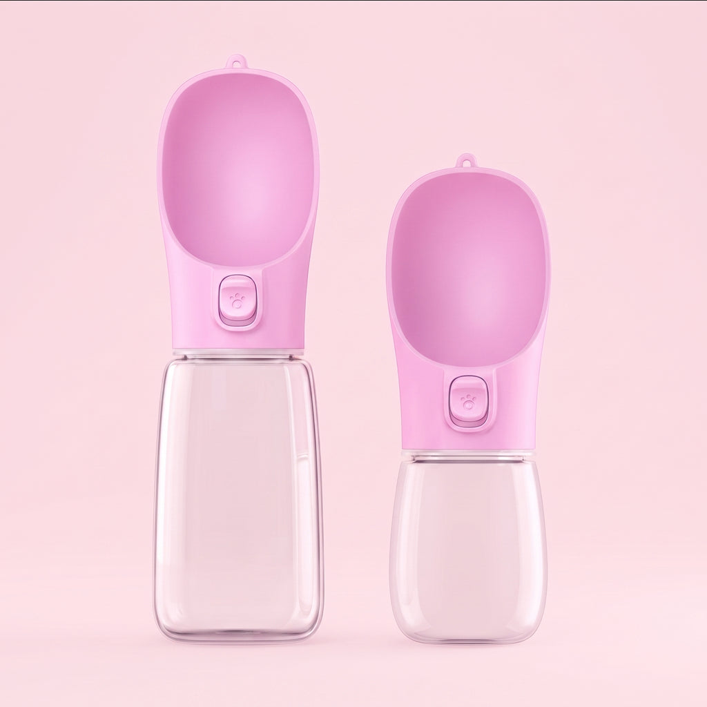Portable Dog Bottle with Water or Treat Dispenser