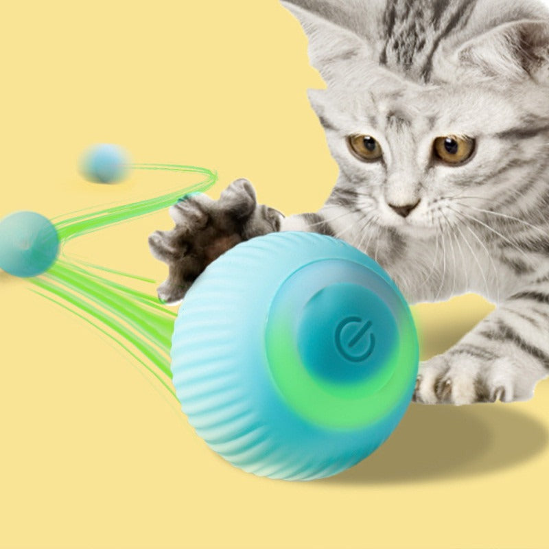 USB Rechargeable Electric Pet Toy, Rolling Ball
