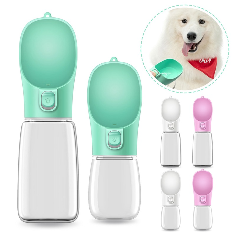 Portable Dog Bottle with Water or Treat Dispenser