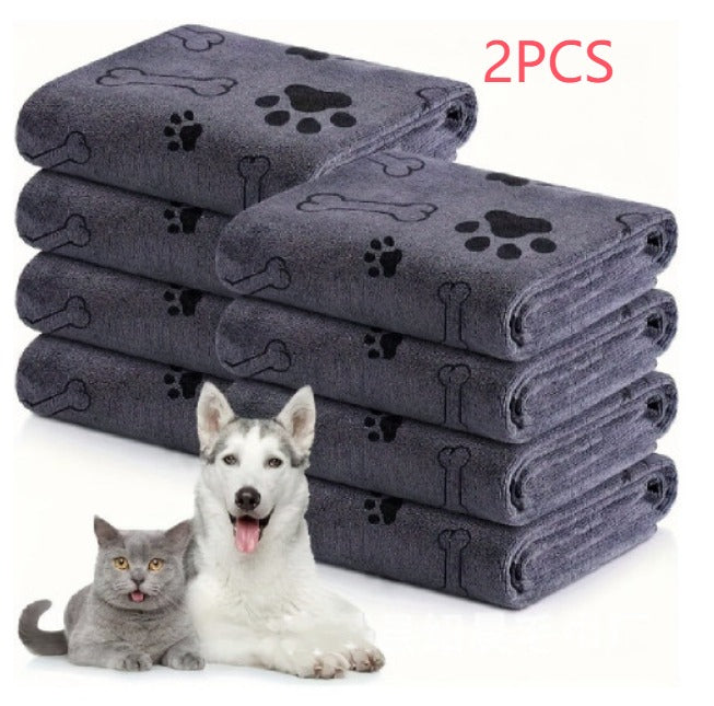 Premium Fade-Resistant Microfiber Towel for Pets
