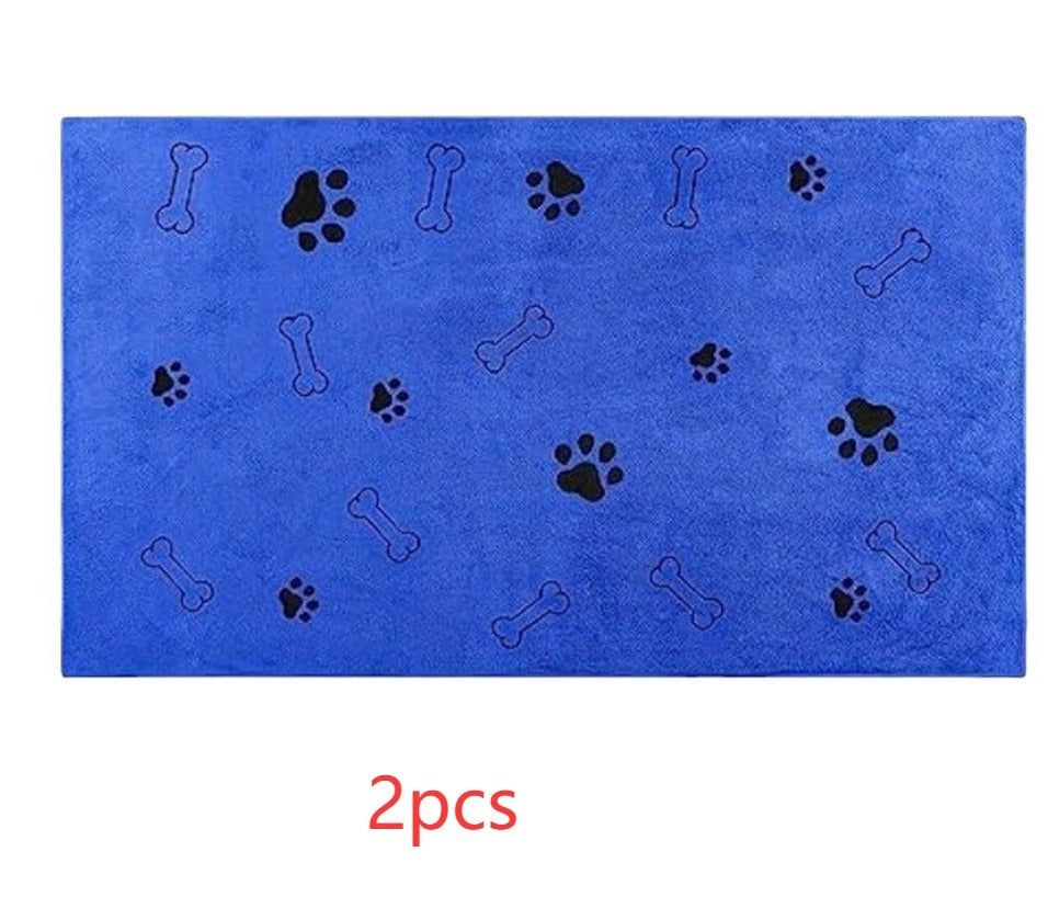 Premium Fade-Resistant Microfiber Towel for Pets