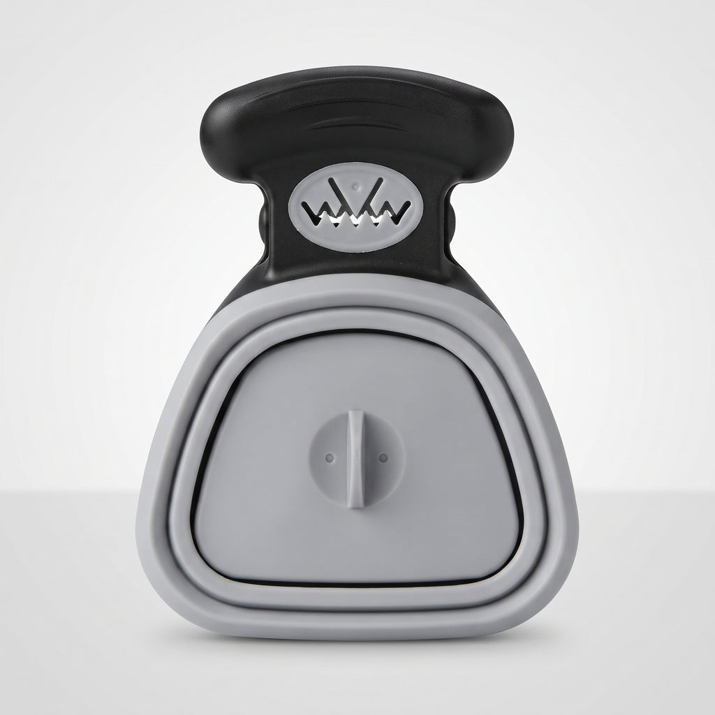 Foldable Dog Poop Scooper with Built-In Bag Dispenser