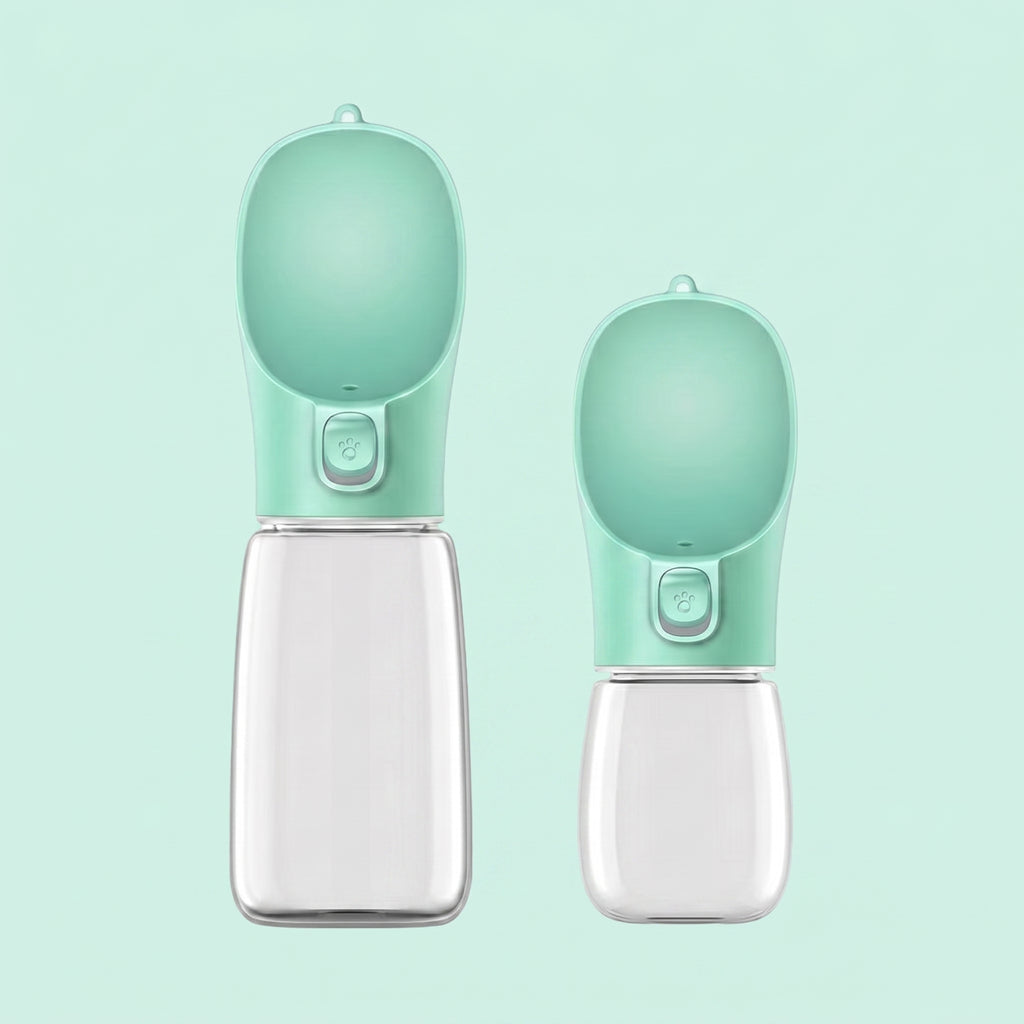 Portable Dog Bottle with Water or Treat Dispenser