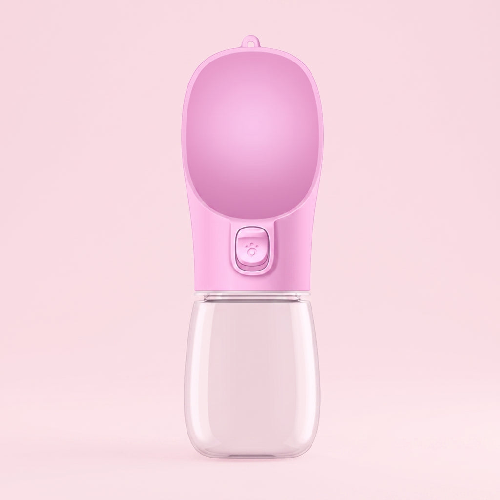 Portable Dog Bottle with Water or Treat Dispenser