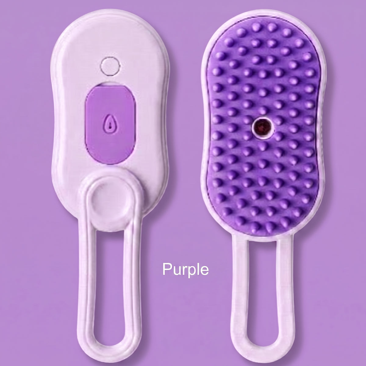 3-in-1 Electric Steam Pet Brush for Cats & Dogs