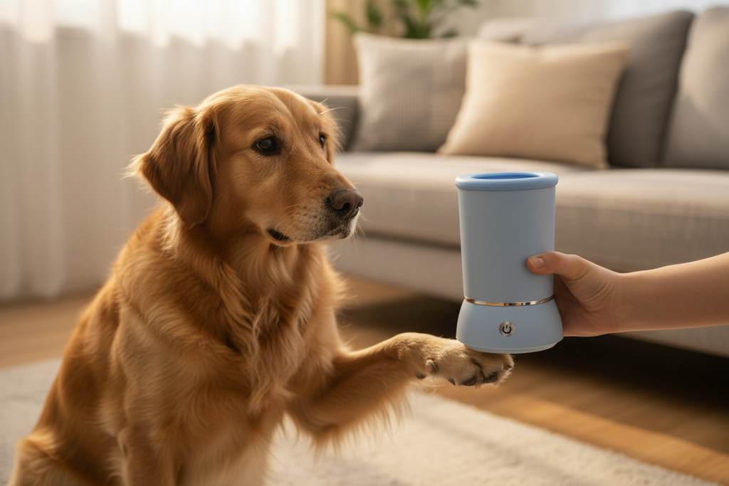 Automatic Pet Paw Cleaner